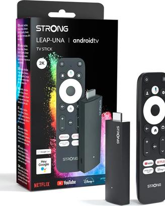 Stick android Strong con servizi TV (6mesi) s.pro