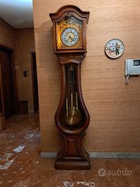 Orologio a pendolo a colonna - stile provenzale 