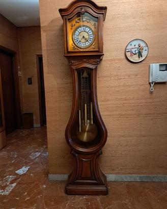 Orologio a pendolo a colonna - stile provenzale 