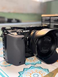 Sony alpha 6400 camera with 16-50 mm lens