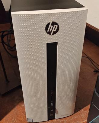 PC COMPLETO HP i5 16/256 + LCD 17" stampante 9014e