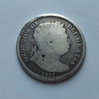 1817 Mezza Corona Inglese argento