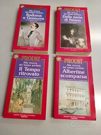 MARCEL PROUST 4 LIBRI