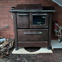 Cucina stufa a legna Nordica Romantica
