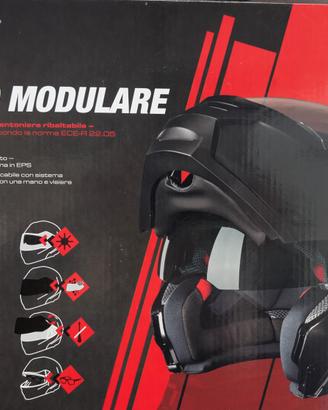 Casco  moto modulare