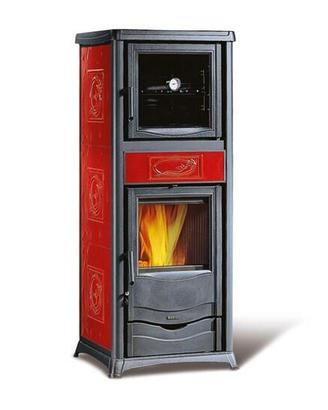 Stufa A Legna Rossella Plus Forno Evo 9,1Kw Lib.Bo