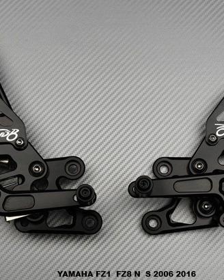 Pedane arretrate YAMAHA FZ1 / FZ8 N / S 2006 2016
