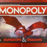 Monopoly Dungeons & dragons gioco da tavolo nuovo