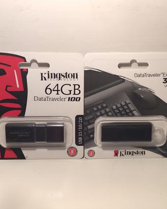 Pen drive 32/64 GB nuovissime in confezione