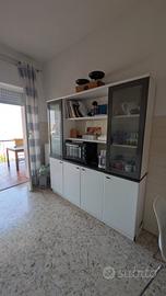 Dispensa con Vetrinetta per Cucina