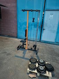 lat machine e pulley 
