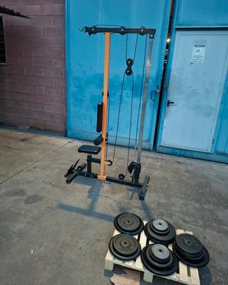 lat machine e pulley 