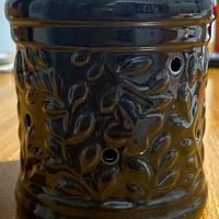 Brucia essenze in ceramica nera