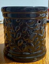 Brucia essenze in ceramica nera
