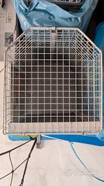 Gabbia animali in metallo (44x30x33 cm)