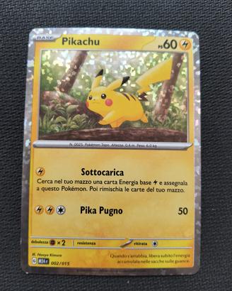 Pokémon Pikachu Rara holo promo 2024