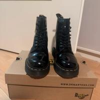 Dr martens nere - tacco alto
