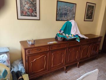 credenza più vetrinetta 