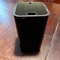 Ceppo porta coltelli in plastica nero