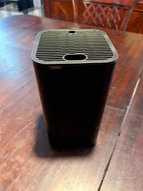 Ceppo porta coltelli in plastica nero