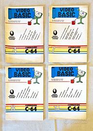 COMMODORE 64 C64 VIDEO BASIC N.4 7 8 10 CORSO