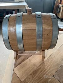 Botte in legno rovere 10 litri