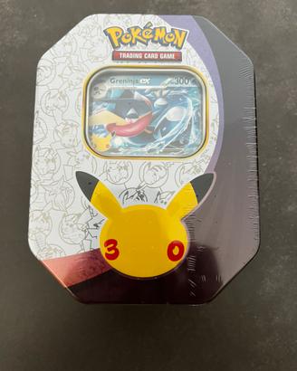 Tin pokemon 30th anniversario