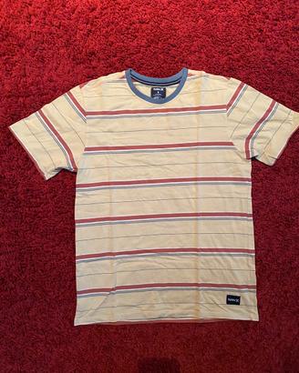 T-shirt Hurley Nike Dri-FIT a righe - Taglia M