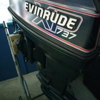 Evinrude 737 40cv Avv. e Trim elettrico