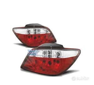 FANALI PER PEUGEOT 307 01-05 LOOK SUBARU VETRO ROS