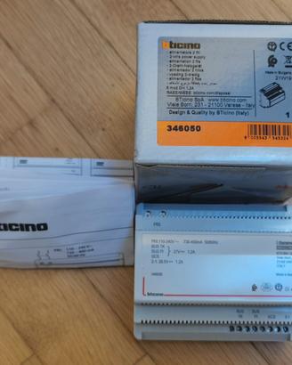 BTICINO 356050 - Alimentatore videocitofonico 2 F