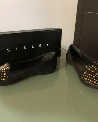 Ballerina nera con borchie n.38 donna