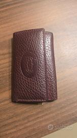 cartier portachiavi in pelle bordeaux
