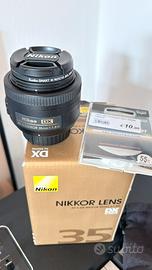 Obbiettivo Nikon AF-S DX NIKKOR 35mm f/1.8G