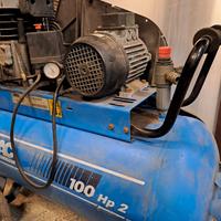 compressore 100lt abac 2hp