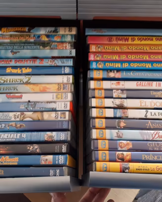 oltre 140 DVD tra cartoni/film per ragazzi, LEGGI!