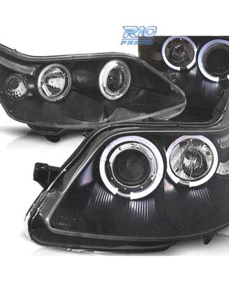 FARI CITROEN C4 04-09 ANGEL EYES FONDO NERO