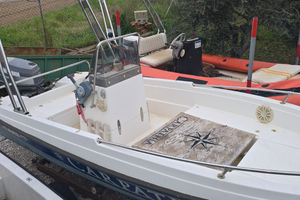 Barca 5 mt con yamaha top 700