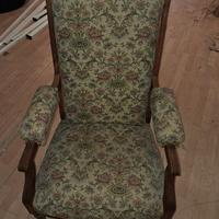 poltrona reclinabile vintage 