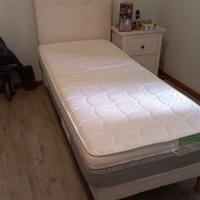 Letto singolo con materasso Eminflex
