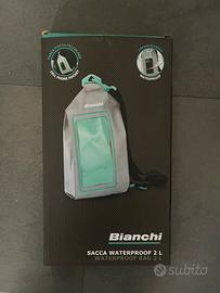 Tracolla impermeabile portacellulare Bianchi