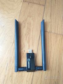 doppia antenna wifi chiavetta