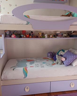 Letto a castello bambine