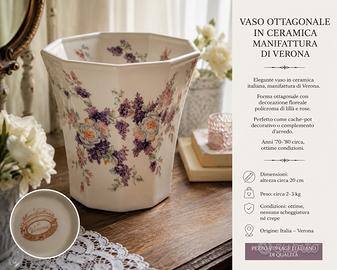 Vaso vintage manifattura di Verona
