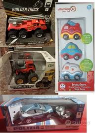 Set 4 Giocattoli vari per bambini 3/4 anni