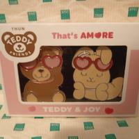 set 2 portachiavi teddy coniglietta thun amore 💘 