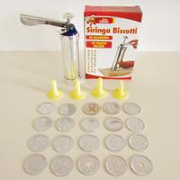 Siringa per biscotti 20 trafile 4 beccucci
