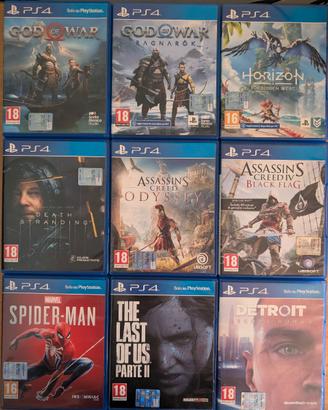 Videogames PS4 spettacolari