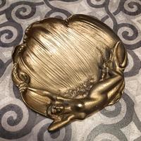 posacenere art nouveau in bronzo