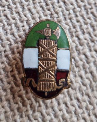 Spilla Distintivo Fascismo Fascista PNF Mussolini 